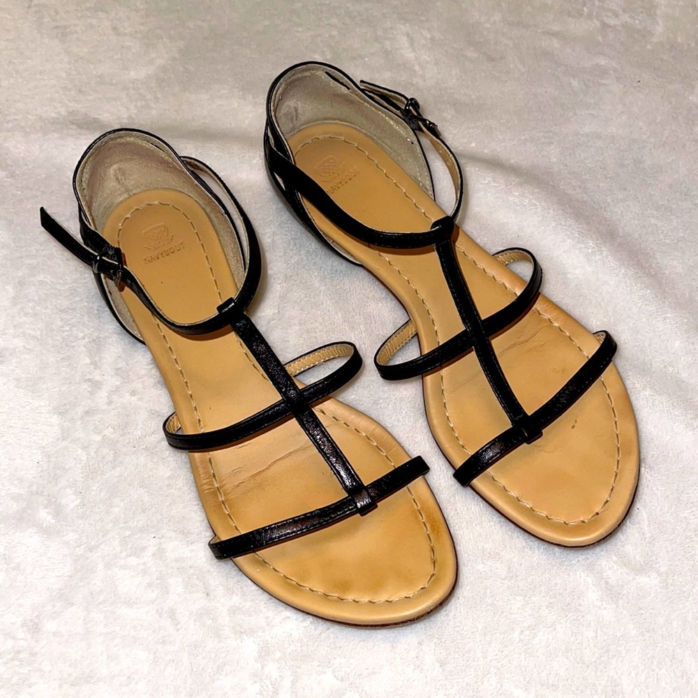 Navyboot Black Sandals Size 37 (US 6/6.5)